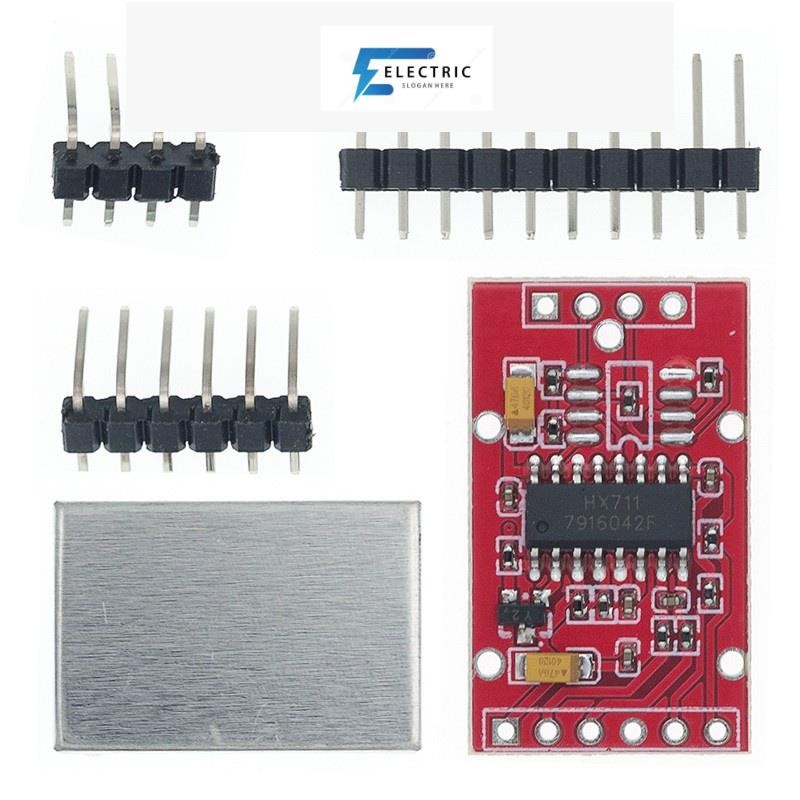 Hx711 Dual-channel 24-bit A/D Conversion Weight Sensor Module with Metal Shied