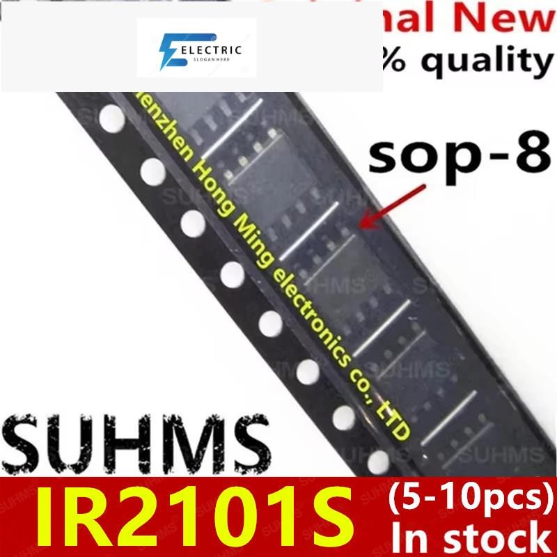 (5-10ชิ้น) 100% ใหม่ IR2101S IR2101STRPBF IR2101 IR2101TR SOP-8