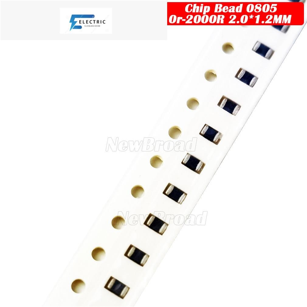 100PCS ชิปลูกปัด 08805 FB 0R 5R 7R 10R 11R 15R 17R 19R 20R 22R 26R 30R 31R 33R 50R 100R 1000R 2000R 