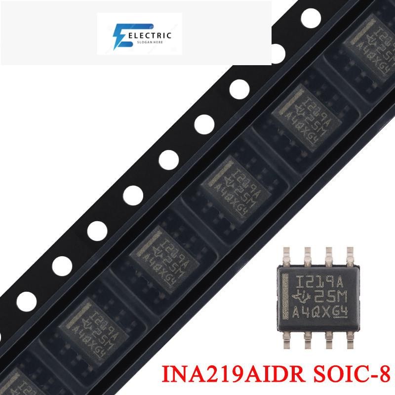 1 PC INA219AIDR SOIC-8 INA219 I219A 1219A SOP-8 Current/Voltage/Power Monitor ชิป SMD IC วงจรรวม