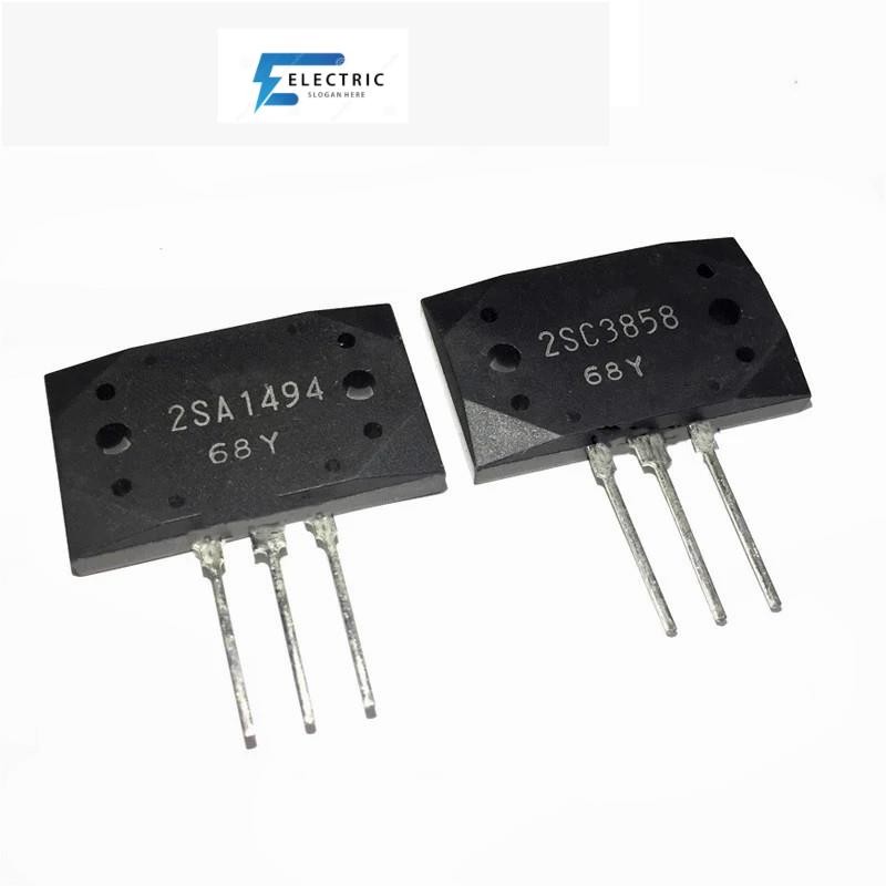 4 ชิ้น 2 คู่ 2SA1494 2SC3858 A1494 C3858 ชิปเซ็ต IC ใหม่และต้นฉบับ