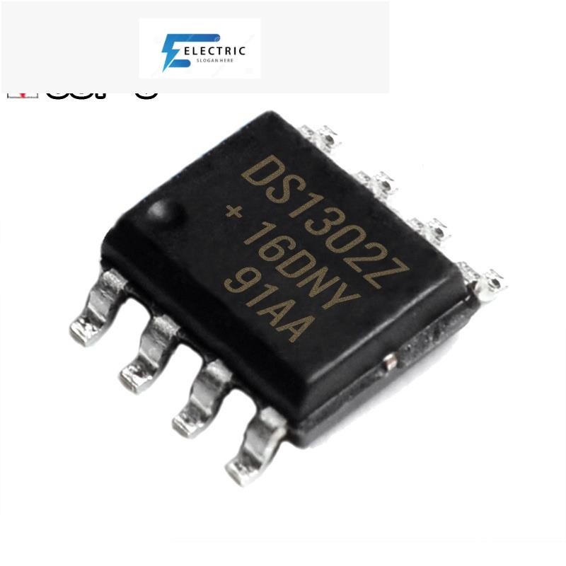 10PCS DS1302 DS1302Z DS1302ZN SOP-8 ชิปนาฬิกาแบบเรียลไทม์ IC