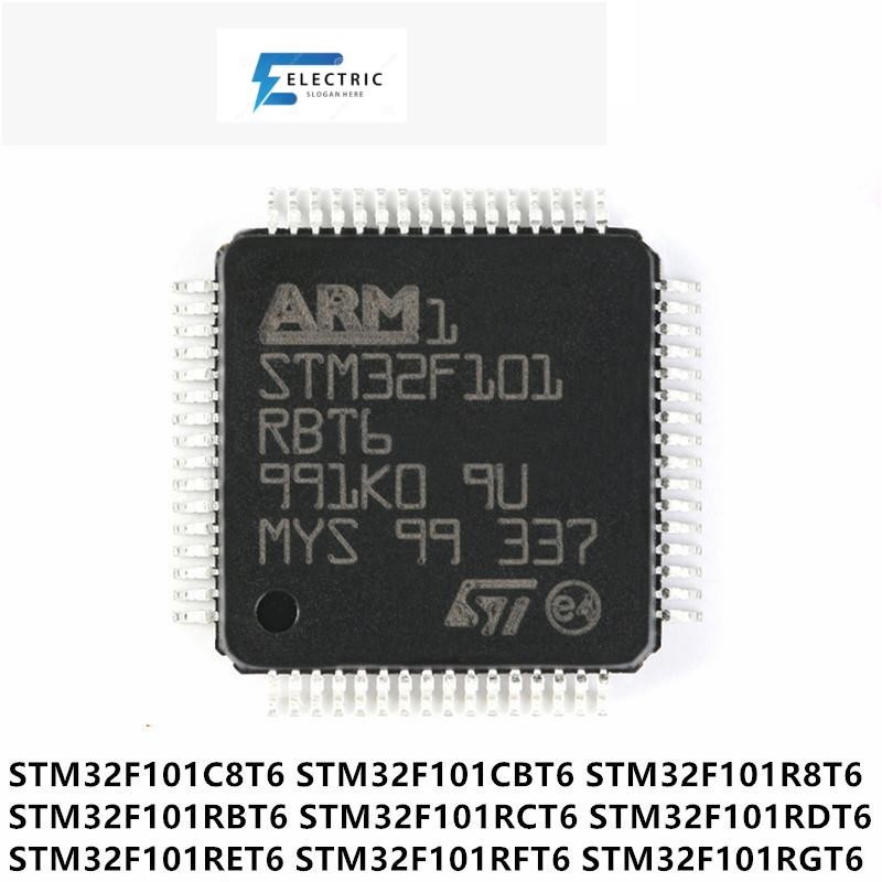 สินค้าใหม่ STM32F101C8T6 STM32F101CBT6 STM32F101R8T6 STM32F101RBT6 STM32F101RCT6 STM32F101R6T6 STM32
