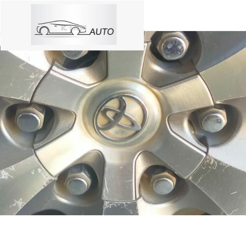 [คลังสินค้าพร้อม] 1/4 ชิ้น Toyota Fortuner 2005-2010 ฝาครอบล้ออัลลอยด์ (42603-0K090) ฝาปิดตรงกลางสีเ