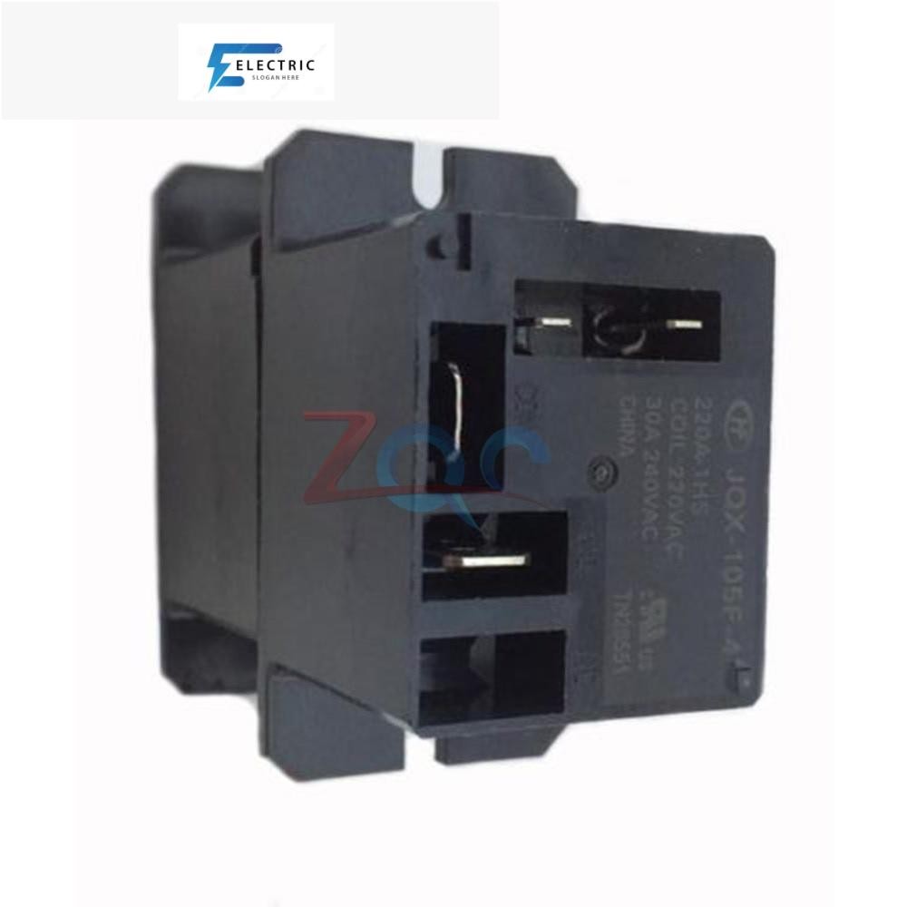 รีเลย์เครื่องปรับอากาศ JQX-105F-4-220V-1HS AC 220V 30A HF105F 4 Pin