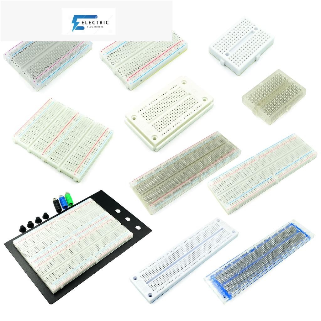 Syb บอร์ดทดสอบเบรดบอร์ด PCB ไร้บัดกรี 120 400 500 830 840 1660 MB102 GL-12 DIY