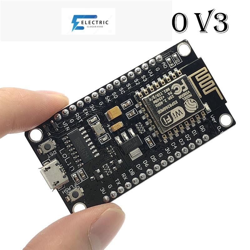 แผ่นบอร์ดโมดูล เชื่อมต่ออินเตอร์เน็ต Esp 8266Ch 340 Ch 340 G Nodemcu V 3 Lua Wifi Wireless module CH