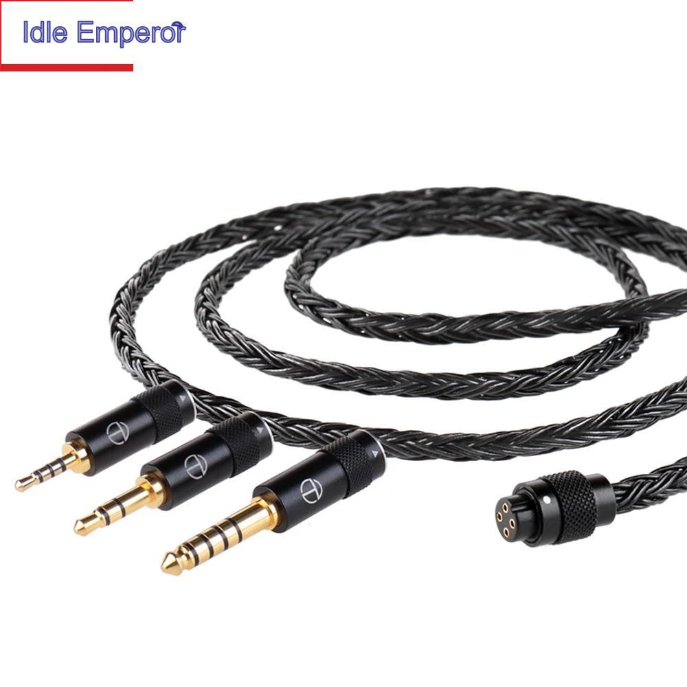 Trn T2 PRO สายเคเบิลอัพเกรด HIFI ชุบเงิน 16 แกน ปลั๊ก 3.5 2.5 4.4 มม. MMCX 2Pin สําหรับหูฟัง TRN KZ 