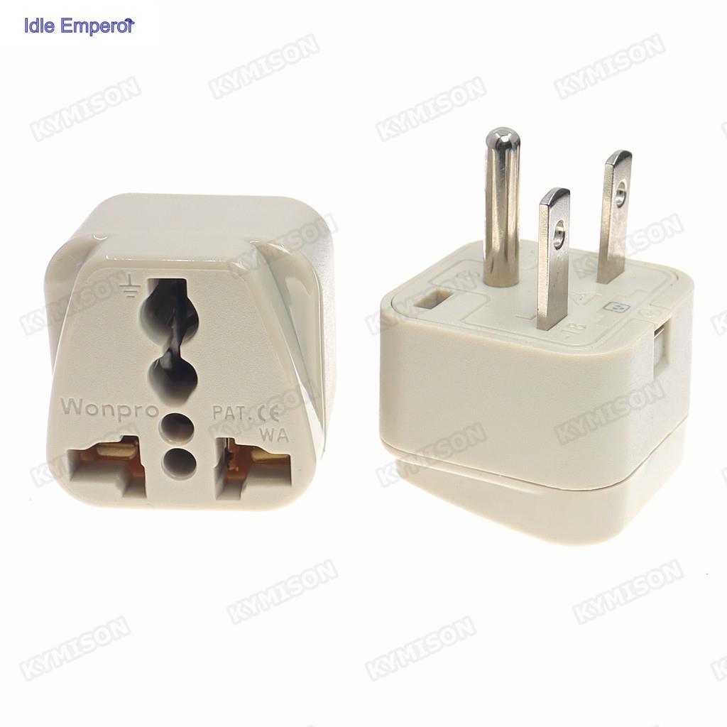 อะแดปเตอร์แปลงปลั๊กไฟ US เป็น NEMA 6-15P US 10A 250V WA-18