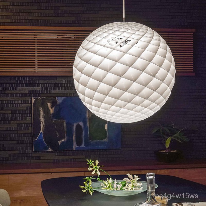 Nordic Denmark Louis Poulsen Designer Living Room Villa Pendant Light Round Moon Scale Hollow Lamp X