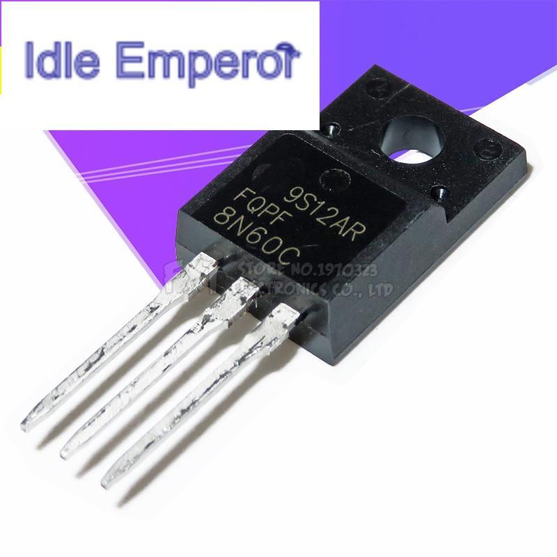 ทรานซิสเตอร์ FQPF8N60C TO-220 TO220 MOS FQPF2N60C FQPF4N60C FQPF5N60C FQPF6N60C FQPF7N60C FQPF7N65C 