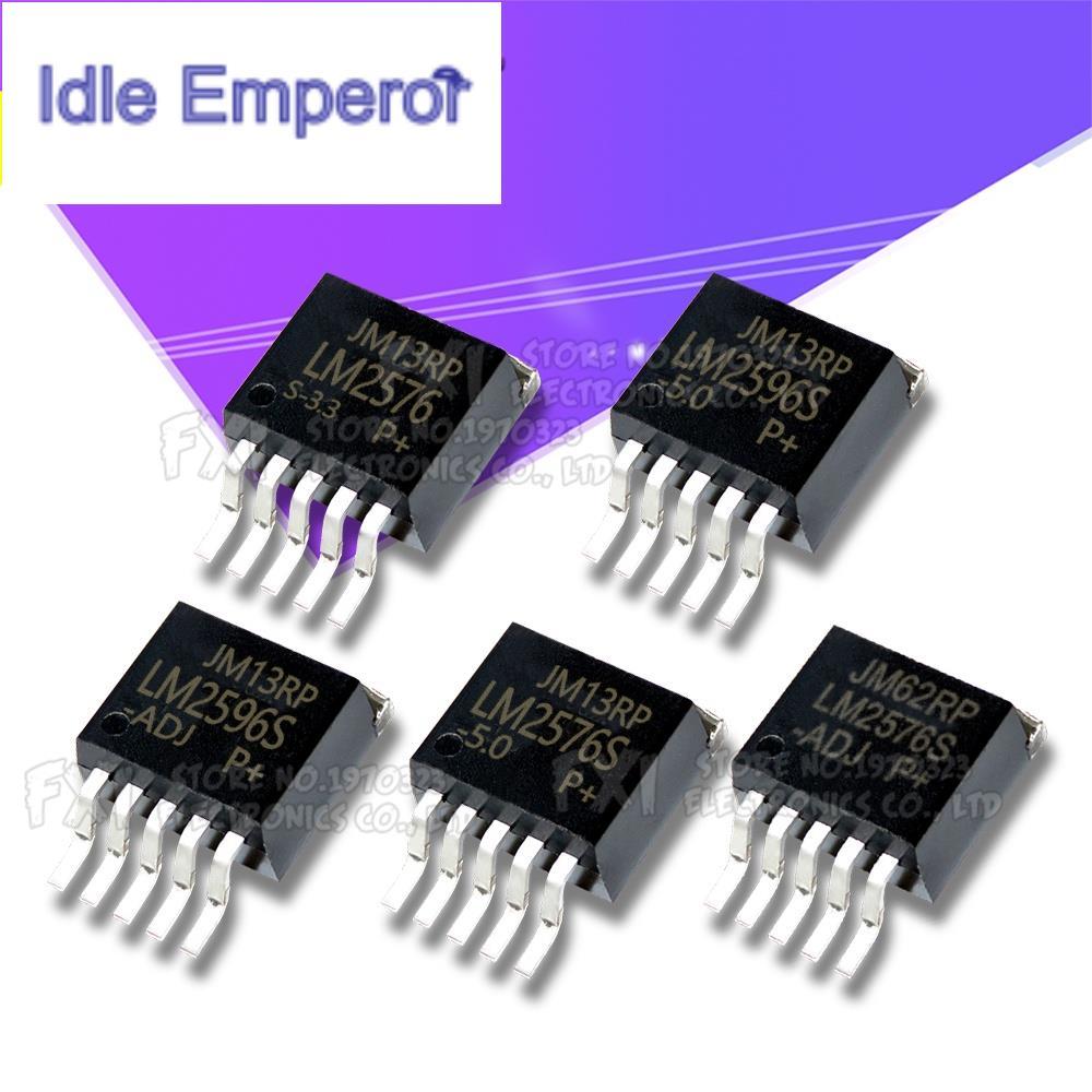 แผ่นแพทช์ LM2596S-ADJ LM2596-ADJ TO263 TO-263 LM2576S-3.3 LM2576S-5.0 LM2576S-ADJ LM2596S-5.0 LM2596