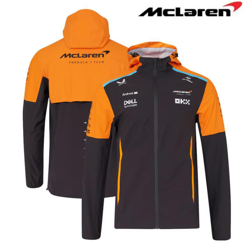 2024 ใหม ่ ล ่ าสุด F1 Racing Zipper Hooded Sweat + McLaren Racing F1 2024 Team Hoodie + ฤดูใบไม ้ ผ