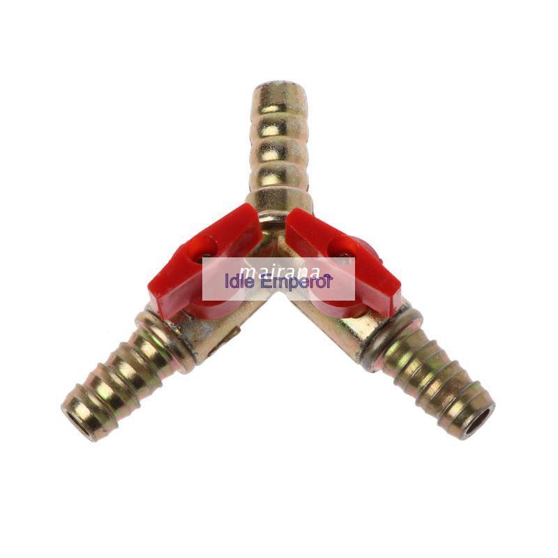 【Mt】ข้อต่อวาล์วบอล 3 ทาง รูปตัว Y 3/8 นิ้ว สําหรับแก๊สน้ํา น้ํามัน