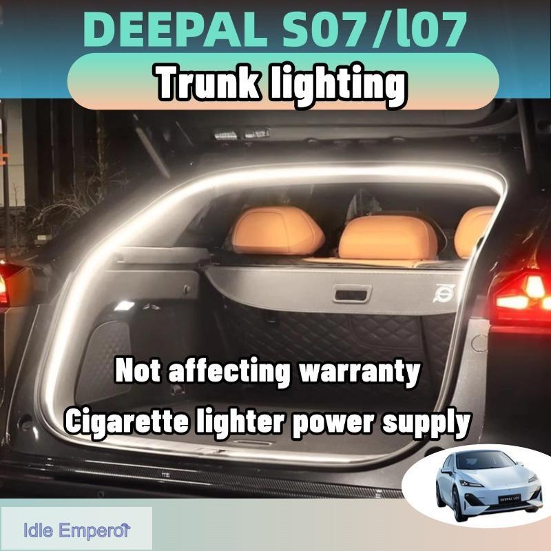 Changan deepal s07/l07 accessories แถบไฟ LED กันน้ํา ยืดหยุ่น ดัดแปลง สําหรับติดท้ายรถยนต์ ของแต่ง ช