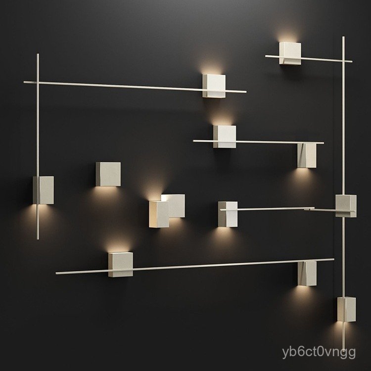 Modern Wall Lamp Living Room Background Wall Hotel Corridor Lighting Nordic Designer Minimalist Long