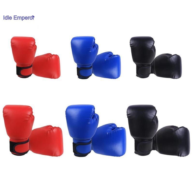 Perfeclan Kick Boxing Gloves Sports Workout Punching Bag Mitts MMA Fighting Gloves
