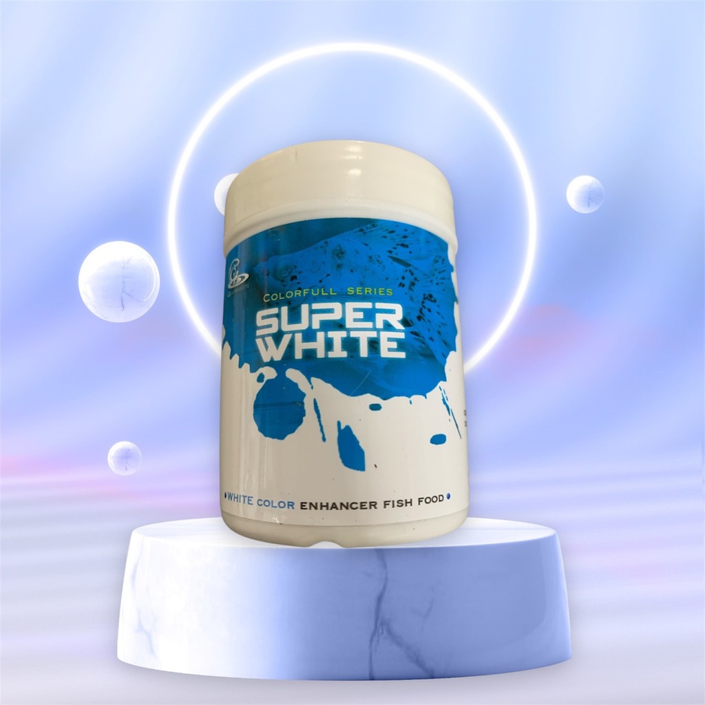CZ Super White อาหารปั้นปรับพื้นสีขาว สำหรับปลาบอลลูน