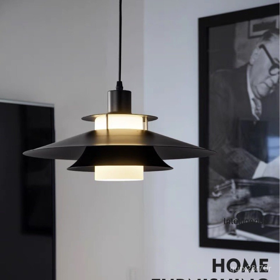 Bedroom Bedside Pendant Light Modern Minimalist Dining Table UFO Lamp Master Bedroom Pendant Light N