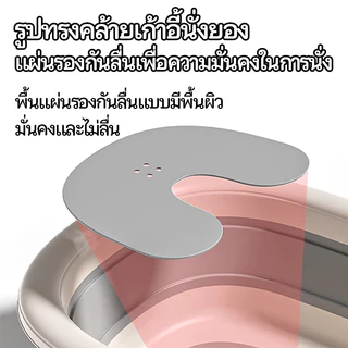 อ่างอาบน้ำเด็ก อ่างอาบน้ำ พับได้ กะละมังอาบน้ำเด็ก การจัดเก็บที่ดี อ่างอาบน้ำกันลื่น สำหรับทารกแรกเกิด