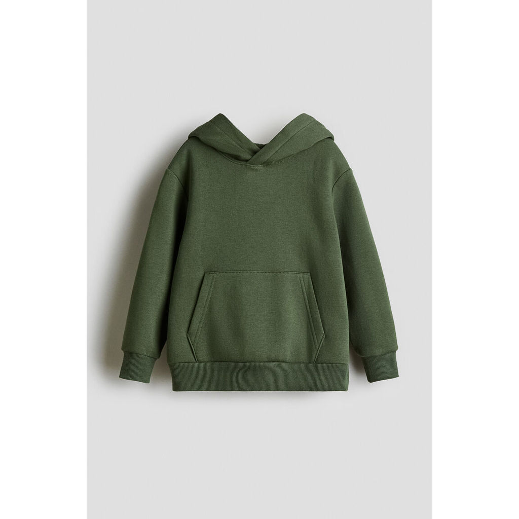 H&M(เอชแอนด์เอ็ม) เสื้อฮู้ดที่ด้านในเป็นผ้าขนฟู Boys Brushed-inside hoodie 0542551_22