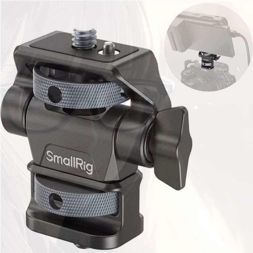 Smallrig ปรับกล้อง Monitor Mount พร้อมรองเท้าเย็นสําหรับ 5 "และ 7" Monitor