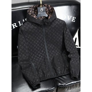 H-PJs เสื้อเเขนยาว เสื้อคลุม แจ็คเก็ต มีฮู้ดใหม่ล่าสุด เนื้อ…