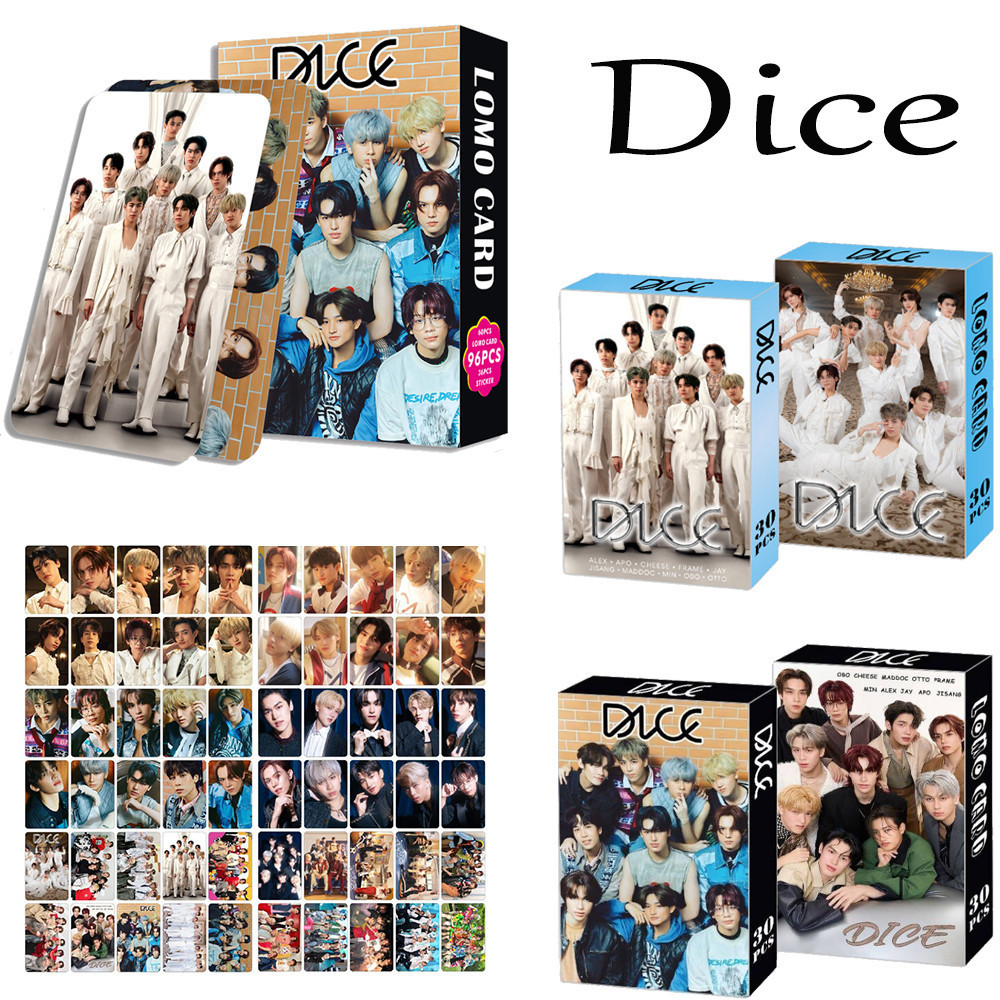 96 ชิ้น Dice Debut ตู้โชว์การ์ด Photocard LOMO
