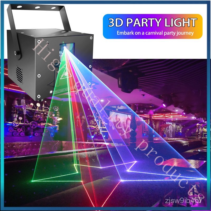 3W5Wattage Laser Light3D Full Color Animation Laser Light Stage Laser ktv Bar private room party dis