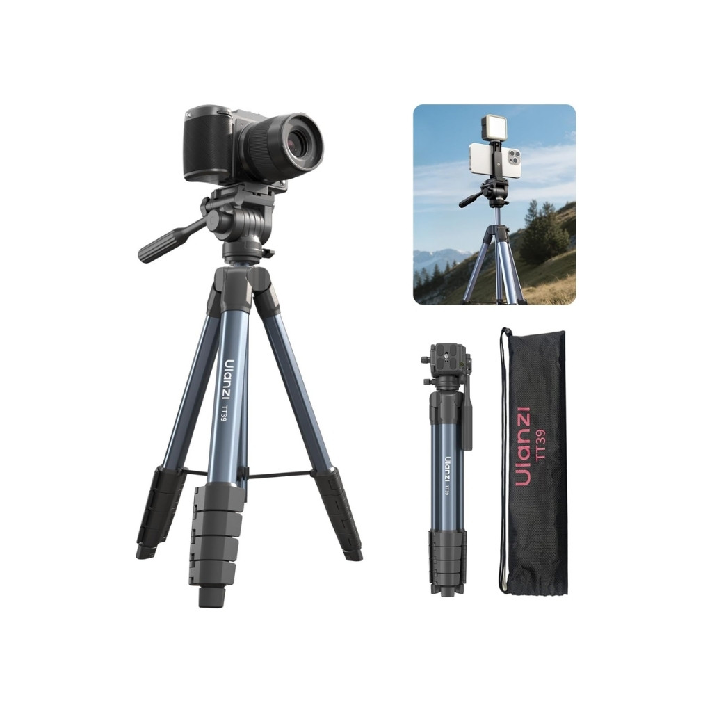 Ulanzi TT39 ขาตั้งมือถือ ขาตั้งกล้อง DSLR รองรับ 3kg ท่องเที่ยว ถ่ายภาพ ถ่ายวิดีโอ