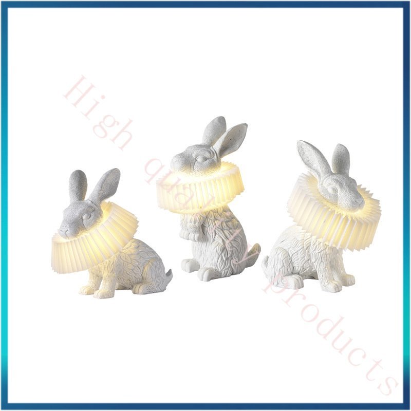 Designer Art Bedroom New Bedside Decoration Nordic Creative Personality Children's Room Rabbit Table