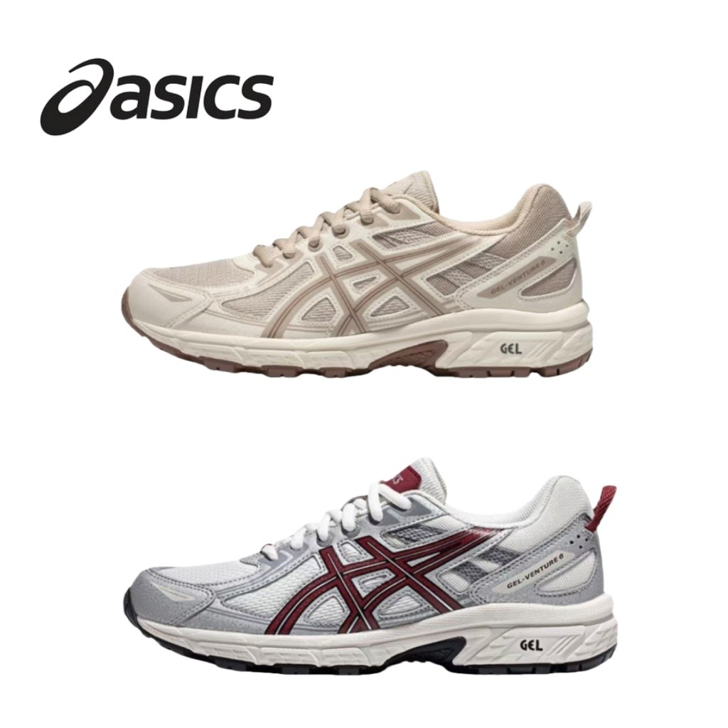 [ของแท้ 100%]ASICSGel-Venture 6Unisex ผู้ชาย&ผู้หญิงรู้สึกสบาย