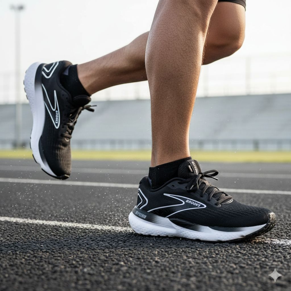 Brooks Glycerin 21 สี Black/White🖤🤍มือสองของแท้💯ไซส์ Us10.5 Eu44.5 28.5cm รองเท้าวิ่งมือสอง รองเท้าม