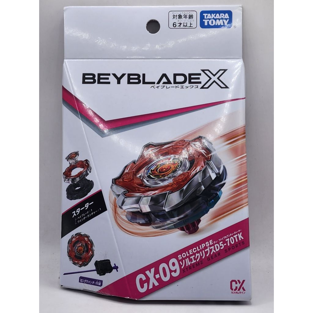 Takara Tomy Beyblade X CX-09 SOLECLIPSE