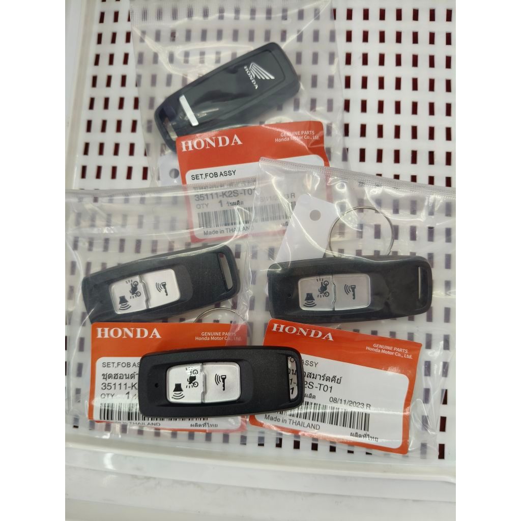 รีโมท honda click scoopy Leadรหัส k2Sอัพเกรดหน้าเงาหลังเงาแท้🇹🇭