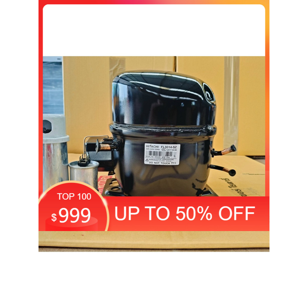 คอมเพรสเซอร์มือสอง ยี่ห้อ ฮิตาชิ รุ่น FL3014-SZ ขนาด 1/2 แรง R134