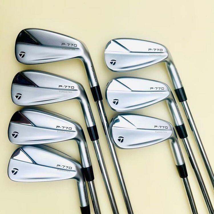 ไม้กอล์ฟ ชุดเหล็กหลอม P770 แบบใหม่456789P Steel Rod 7 คันเบ็ดผู้ชายพร้อมชุดคันเบ็ด taylormade