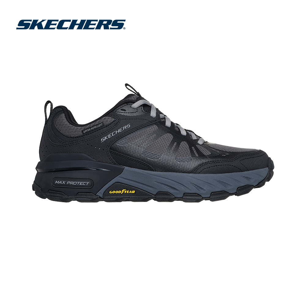 Skechers สเก็ตเชอร์ส รองเท้าผู้ชาย Men Outdoor Max Protect Shoes – 237678-BKCC (latest) – โปรปัง