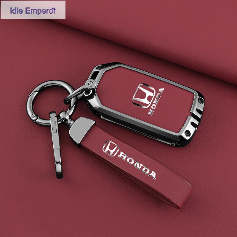 พวงกุญแจ Honda ฝาครอบกุญแจรถรีโมทฮอนด้า ACCORD CITY CIVIC xrv FIT JAZZ crv ELYSION freed BRIO AMAZE เคสกุญแจรถยนต์ เคสกุ