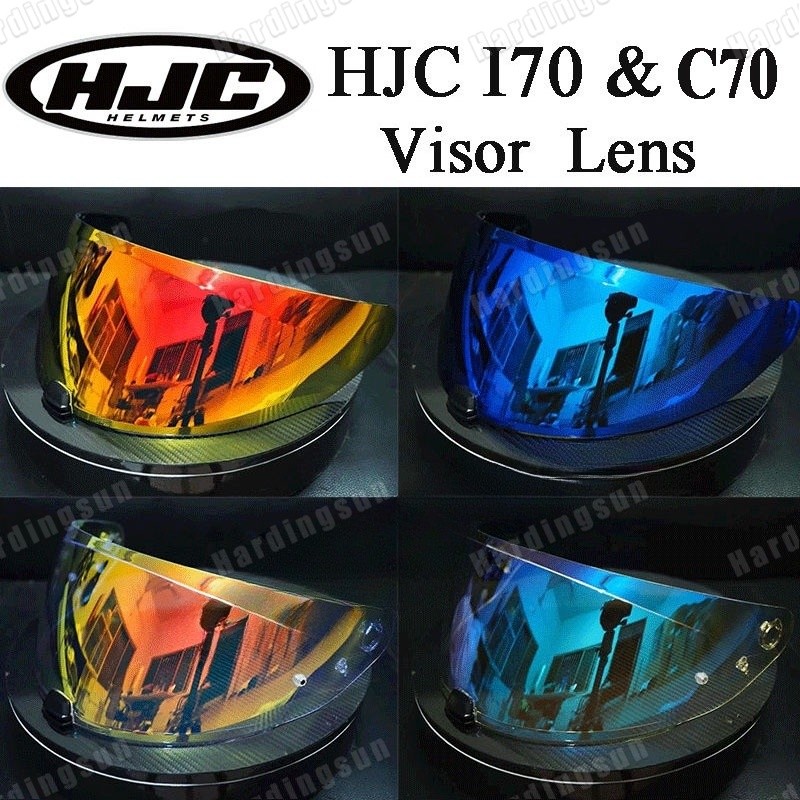 Hjc I70 / C70 /I10/IS-17 เลนส์กระบังหน้าอิริเดียม