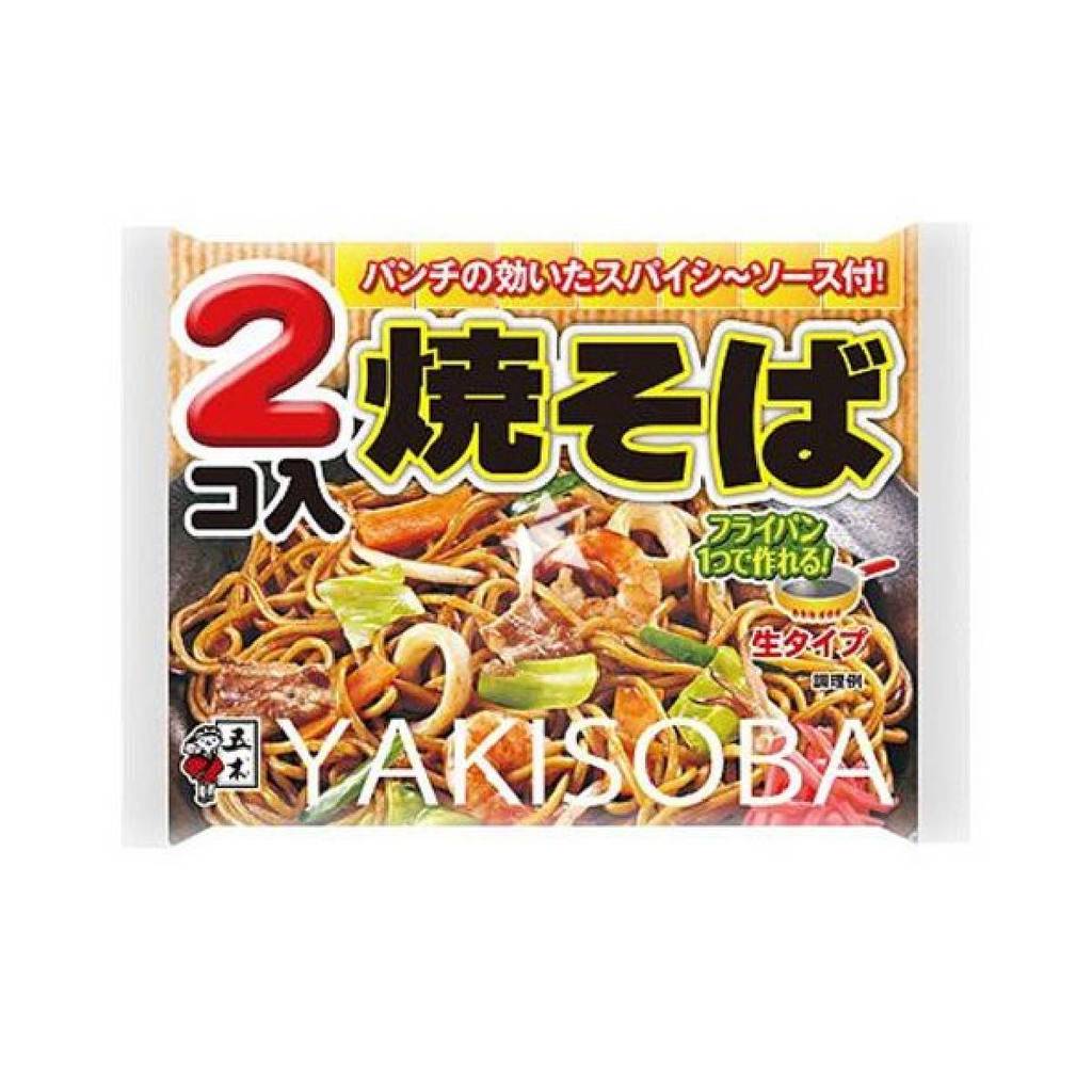 [4901726005460] Itsuki Yaki Soba 2P 340 G. ยากิโซบะ ตราอิตสึกิ (แพ็ค 2) 340 กรัม (Asian Deli Foods)