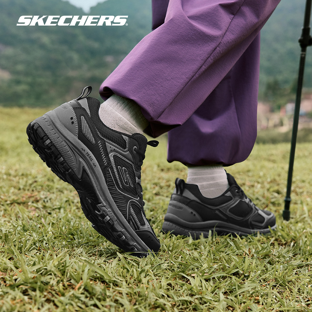 Skechers สเก็ตเชอร์ส รองเท้าผู้ชาย Men Outdoor Hillcrest Shoes - 237754-BKCC
