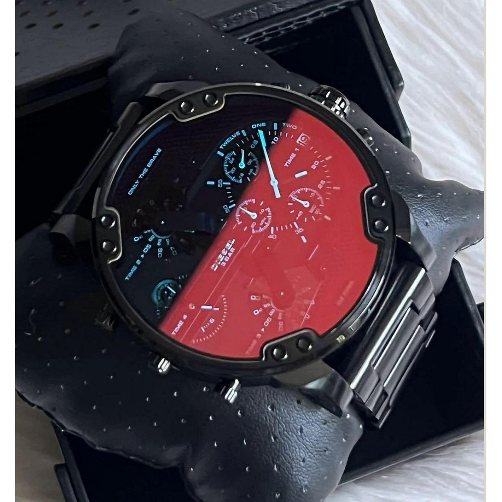 Diesel DZ7395 Mr.Daddy 2.0 Chronograph Black Stainless Steel Strap Men's Watch