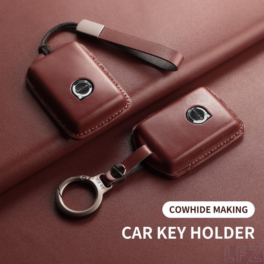 พร้อมส่ง Luxury เคสกุญแจรถ volvo เคสกุญแจซิลิโคนนุ่ม ครอบเต็มตัว กันรอย กันกระแทก ไม่บดสัญญาณ สำหรับ