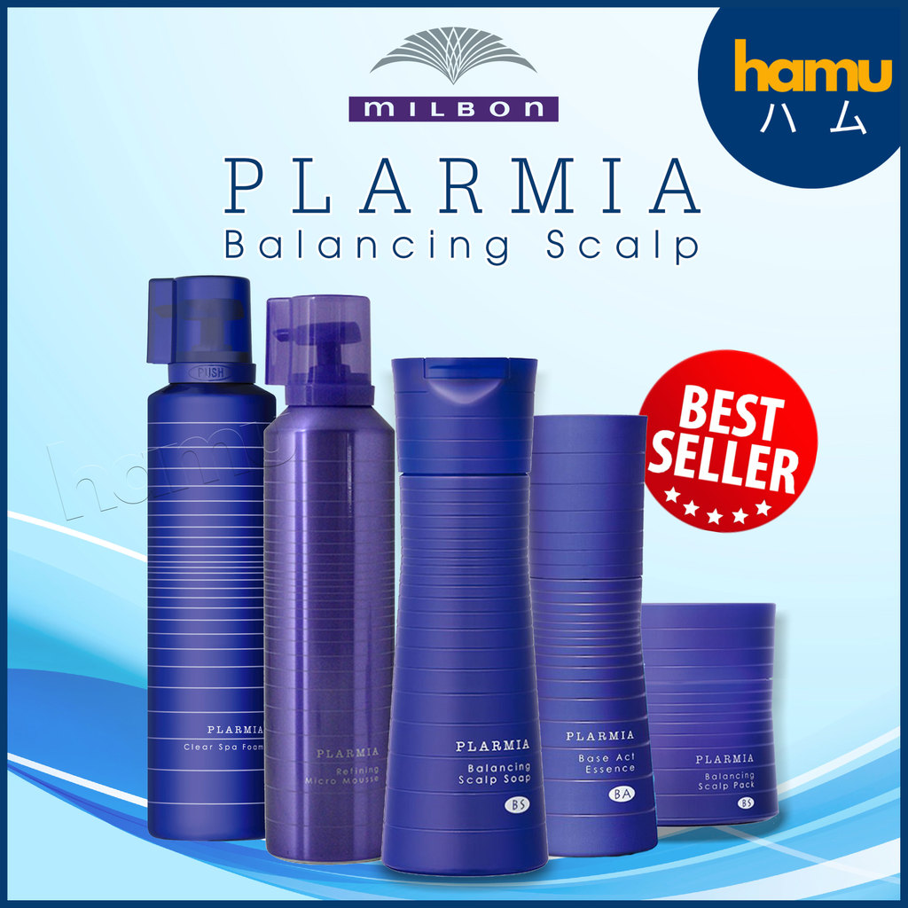 MILBON®PLARMIA Balancing Scalp Soap&Pack