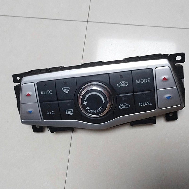 NISSAN TEANA J32 ชุดสวิตช์เครื่องปรับอากาศ A/C สวิตช์ใหม่ 27500-9N00A