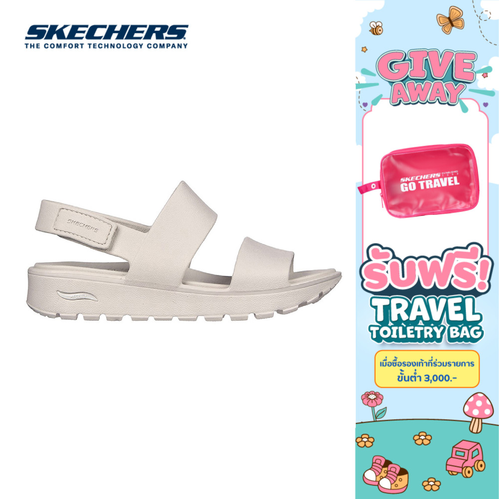 Skechers สเก็ตเชอร์ส รองเท้าแตะผู้หญิง Women Foamies Arch Fit Footsteps Day Dream Sandals - 111380-NAT (latest)