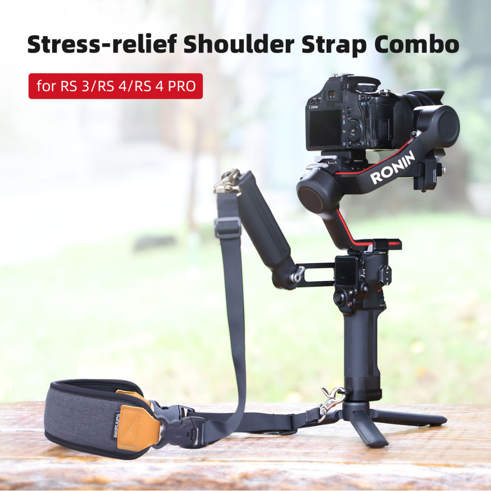 เข้ากันได้กับ Ronin RS 3/RS 4/RS4 PRO สายสะพายไหล่คลายเครียด, เชือกเส้นเล็กขวด, อุปกรณ์เสริมโคลง Ron