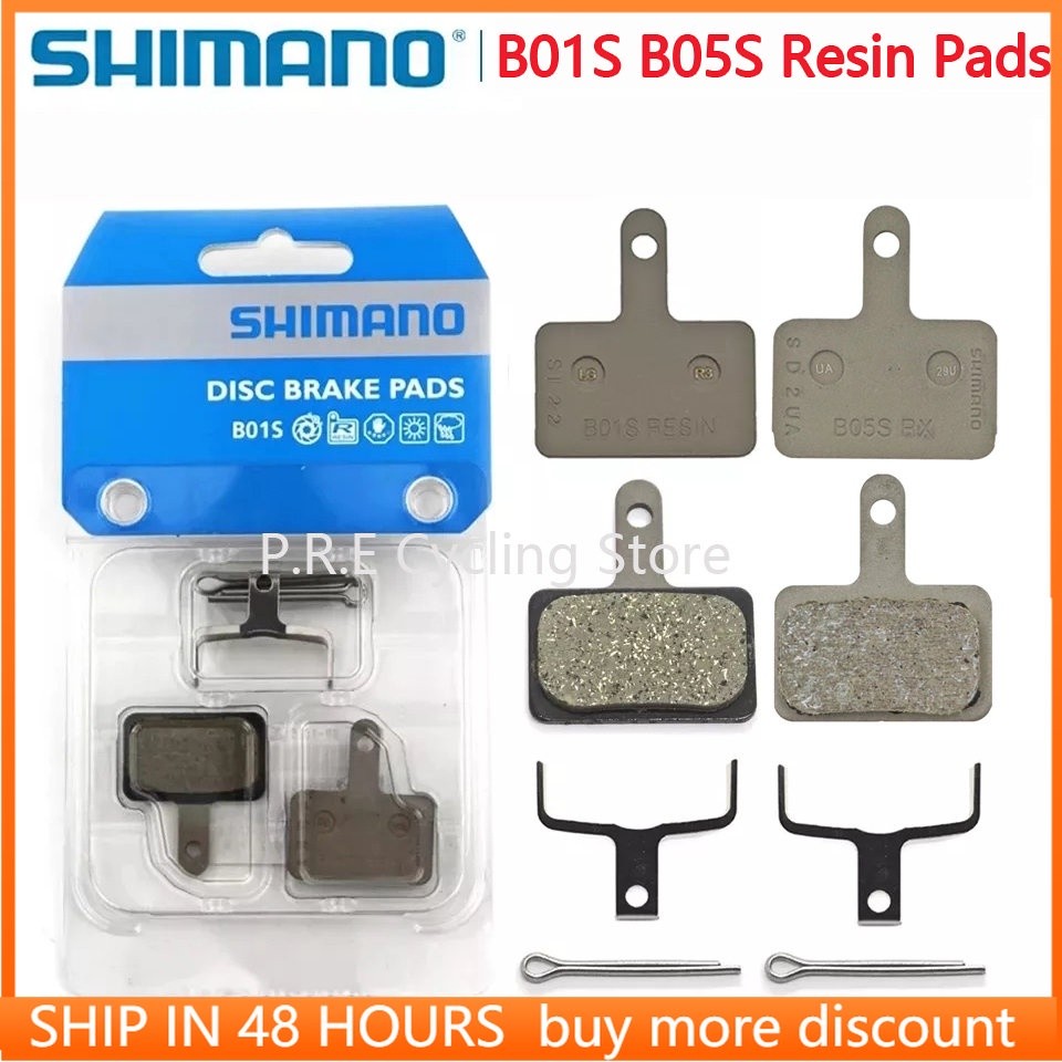 แผ่นดิสก์เบรกเรซิ่น B01S B05S สําหรับ Shimano MT200 M355 M395 M415 M445 M465 M495 M525 M575 C501 T61
