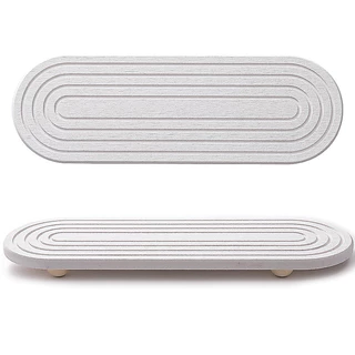 Diatomaceous EARTH QUICK-DRY STONE SINK TRAY | Kitchen COASTER สําหรับ SPONGE/SOAP/HANDS | น้ํา ABSORBING COUNTER อวัยวะ
